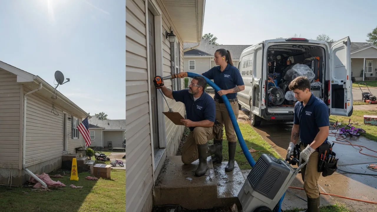 Ceiling Water Damage Restoration in Reydell, AR near me